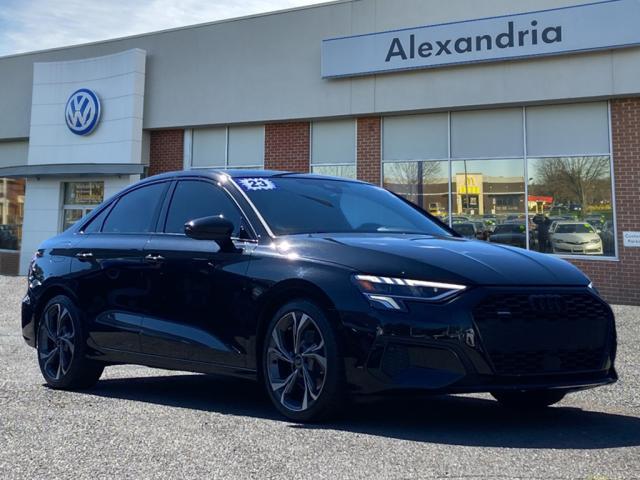 used 2023 Audi A3 car, priced at $25,600