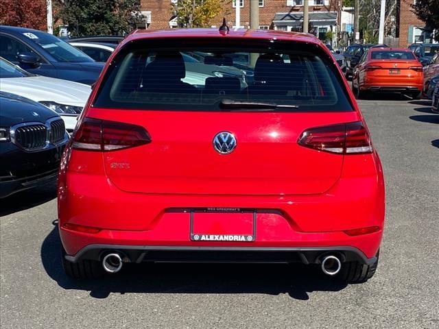 used 2020 Volkswagen Golf GTI car, priced at $21,800