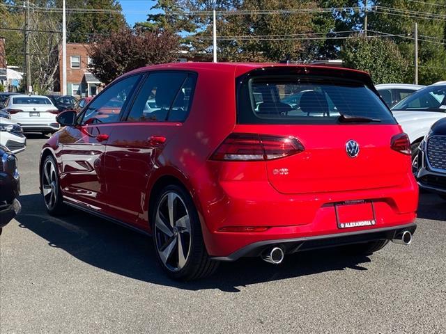 used 2020 Volkswagen Golf GTI car, priced at $21,800