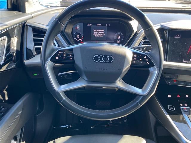used 2023 Audi Q4 e-tron car, priced at $29,500