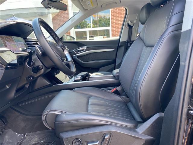used 2021 Audi e-tron car, priced at $27,900