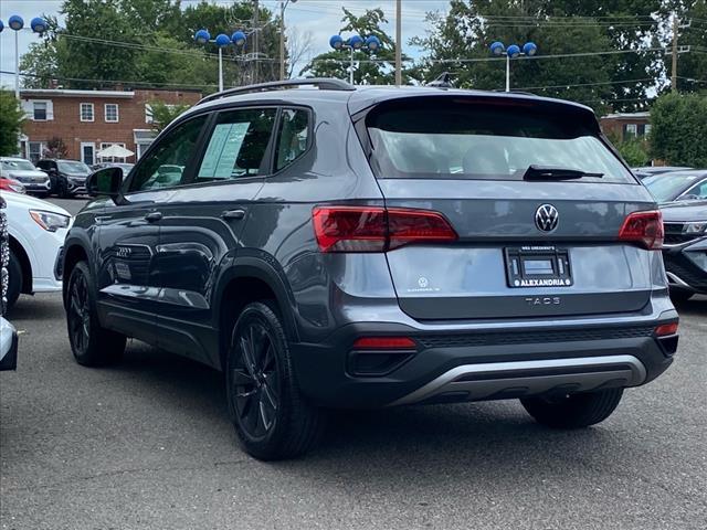 used 2024 Volkswagen Taos car, priced at $21,400