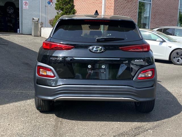 used 2021 Hyundai Kona EV car, priced at $19,000
