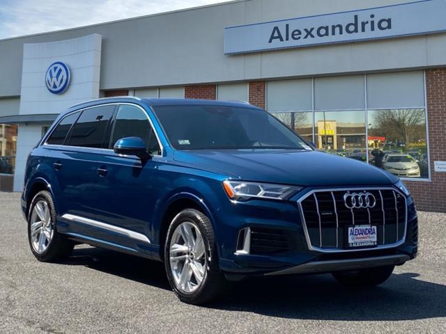 used 2021 Audi Q7 car, priced at $33,300