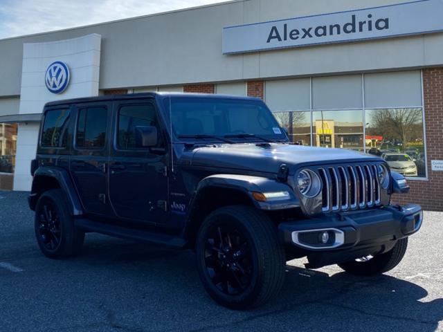 used 2021 Jeep Wrangler Unlimited car, priced at $31,400