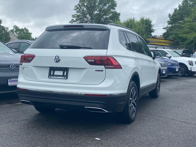 used 2021 Volkswagen Tiguan car, priced at $21,700