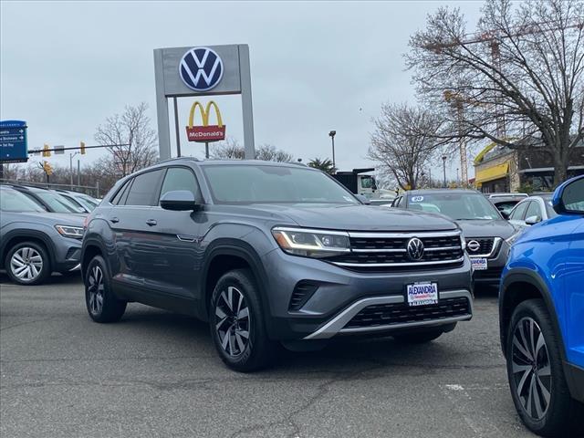 used 2021 Volkswagen Atlas Cross Sport car, priced at $20,900