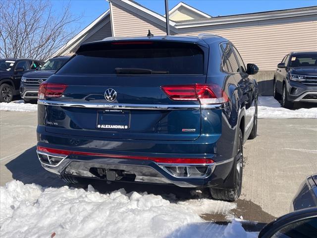 used 2022 Volkswagen Atlas Cross Sport car, priced at $29,400