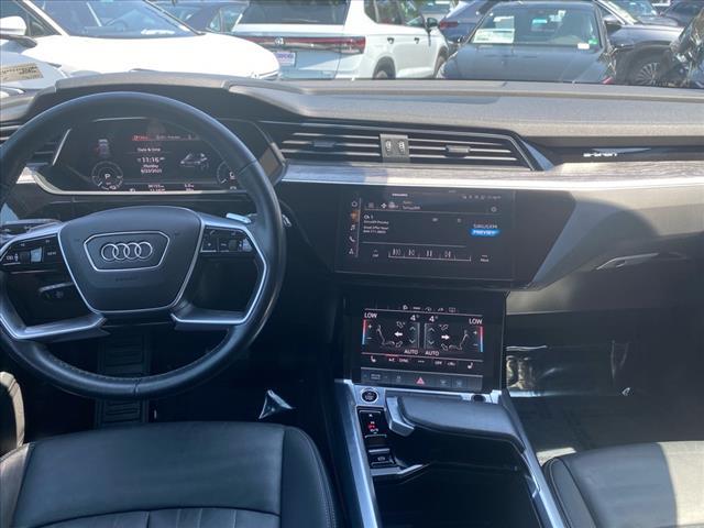 used 2021 Audi e-tron car, priced at $23,700