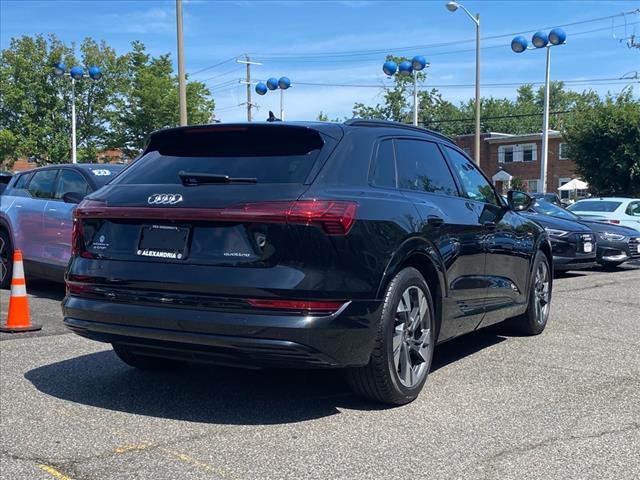 used 2021 Audi e-tron car, priced at $22,700