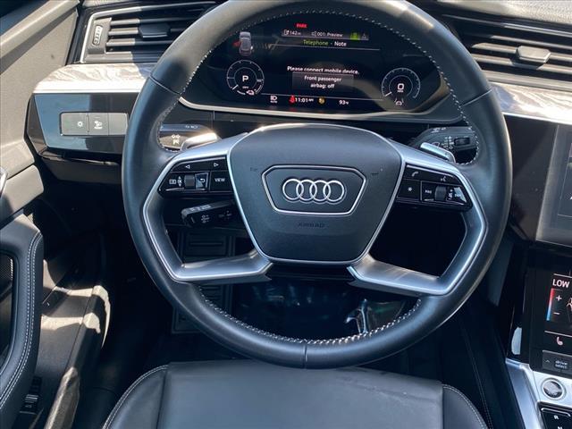 used 2021 Audi e-tron car, priced at $22,700