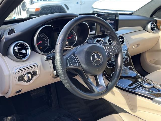 used 2018 Mercedes-Benz C-Class car, priced at $20,300