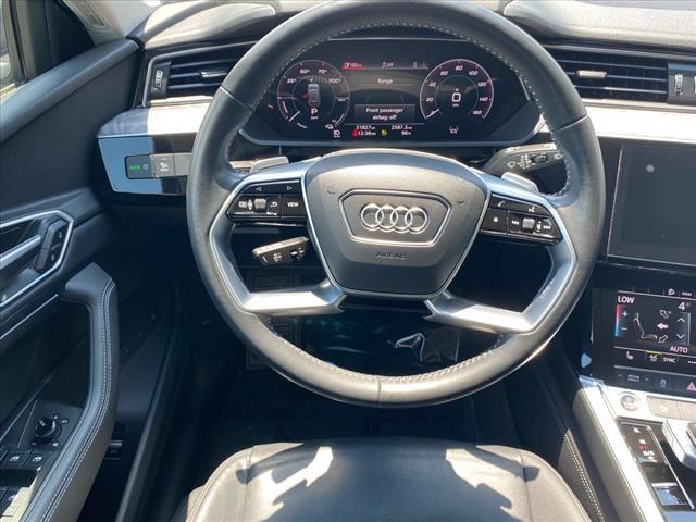 used 2021 Audi e-tron car, priced at $23,900