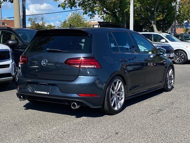 used 2018 Volkswagen Golf GTI car, priced at $16,500