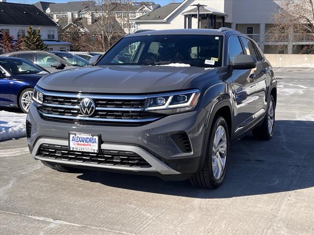 used 2021 Volkswagen Atlas Cross Sport car, priced at $26,600