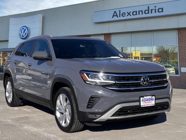 used 2021 Volkswagen Atlas Cross Sport car, priced at $26,600