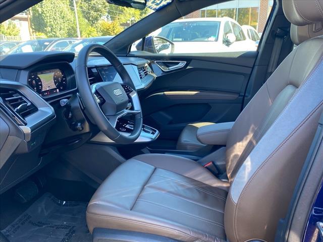 used 2025 Audi Q4 e-tron car, priced at $35,800