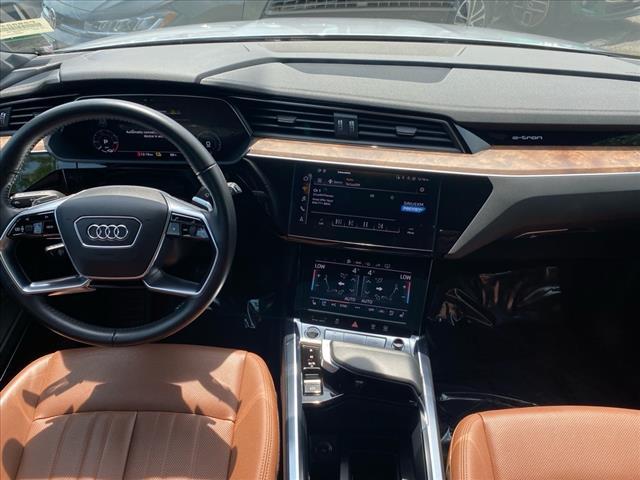 used 2021 Audi e-tron car, priced at $24,800