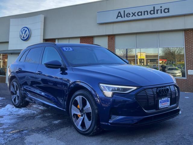 used 2022 Audi e-tron car, priced at $31,900