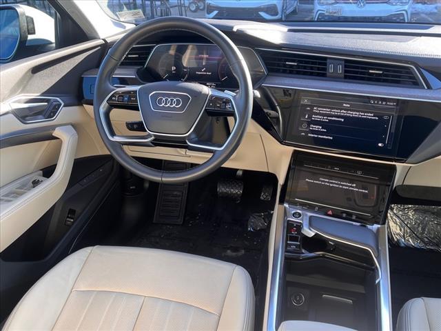 used 2022 Audi e-tron car, priced at $31,900