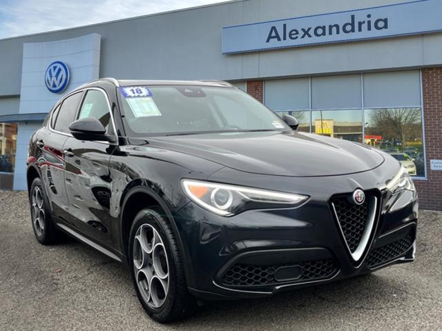 used 2018 Alfa Romeo Stelvio car, priced at $20,000