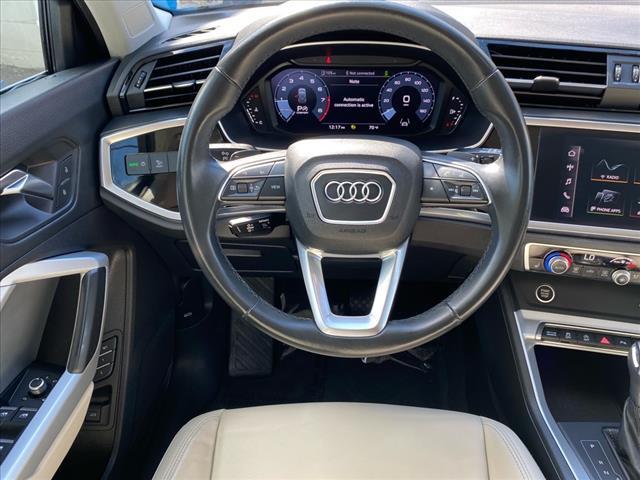 used 2022 Audi Q3 car, priced at $27,400