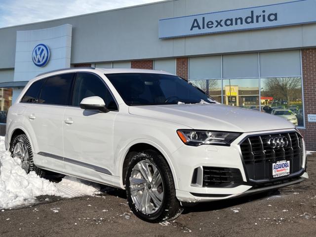 used 2021 Audi Q7 car, priced at $32,700