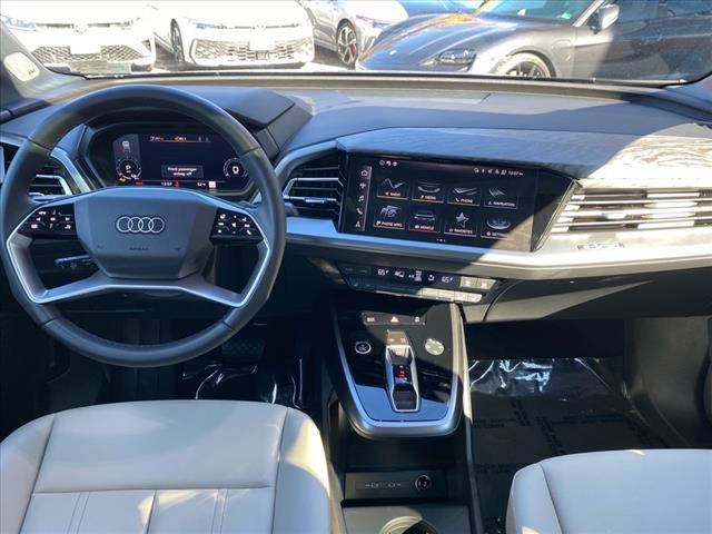 used 2025 Audi Q4 e-tron car, priced at $35,500