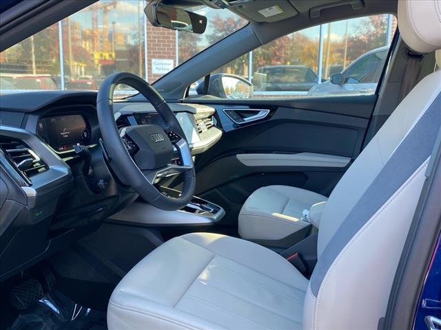 used 2025 Audi Q4 e-tron car, priced at $35,500