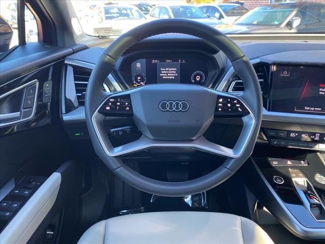 used 2025 Audi Q4 e-tron car, priced at $35,500