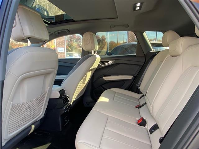 used 2025 Audi Q4 e-tron car, priced at $35,500