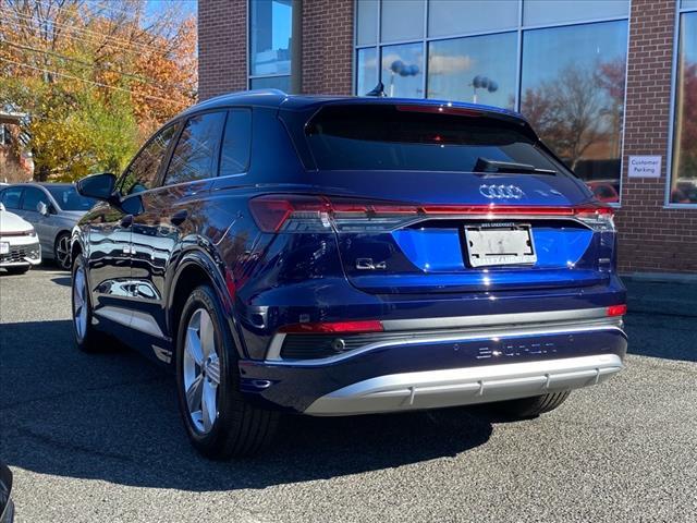 used 2025 Audi Q4 e-tron car, priced at $35,500