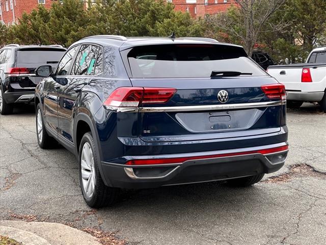 used 2021 Volkswagen Atlas Cross Sport car, priced at $21,400