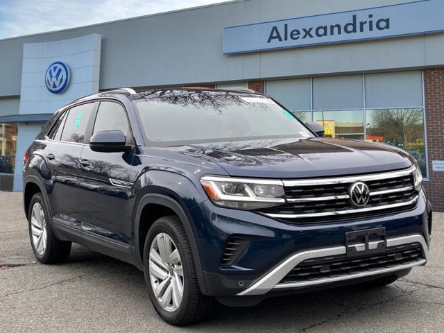 used 2021 Volkswagen Atlas Cross Sport car, priced at $21,400