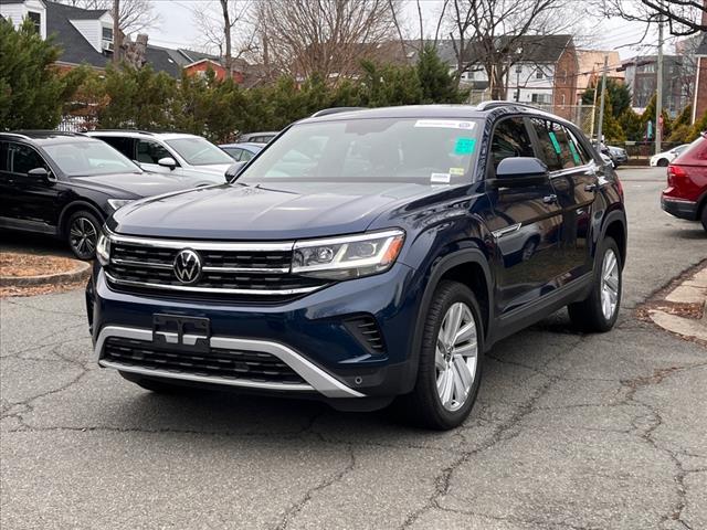 used 2021 Volkswagen Atlas Cross Sport car, priced at $21,400