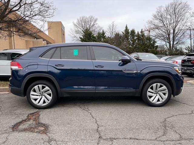 used 2021 Volkswagen Atlas Cross Sport car, priced at $21,400