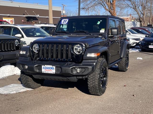 used 2020 Jeep Wrangler Unlimited car, priced at $22,900