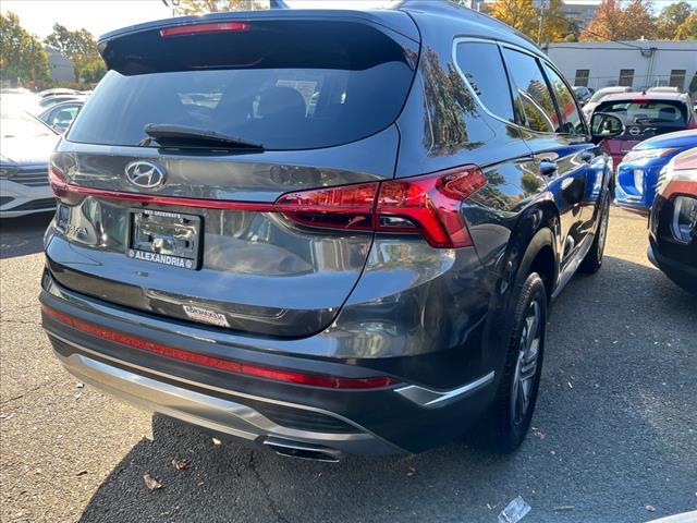 used 2021 Hyundai Santa Fe car, priced at $19,700