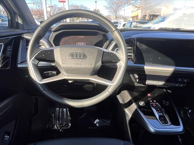 used 2024 Audi Q4 e-tron car, priced at $38,900