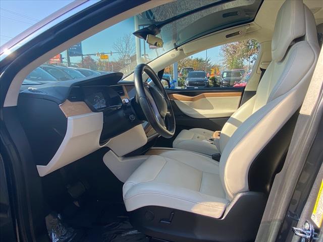 used 2018 Tesla Model X car, priced at $34,000
