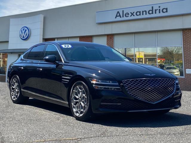 used 2022 Genesis G80 car, priced at $31,200