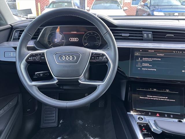 used 2024 Audi Q8 e-tron car, priced at $45,900