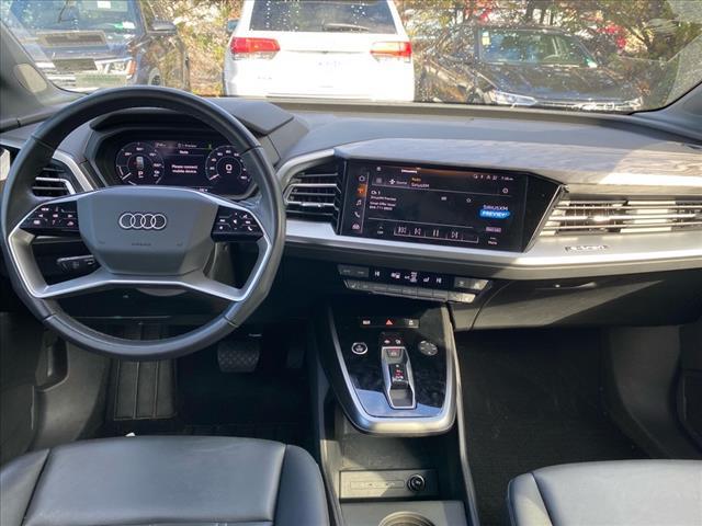 used 2024 Audi Q4 e-tron car, priced at $30,900