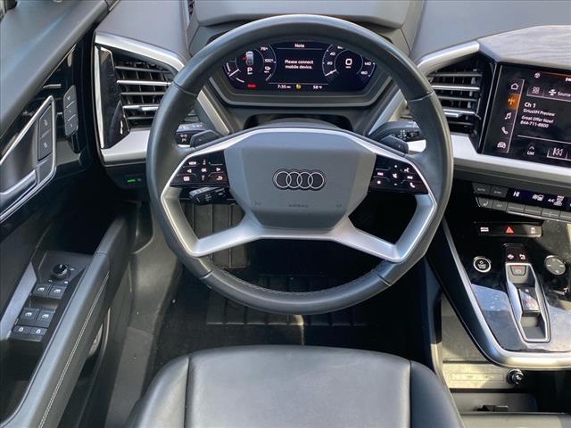 used 2024 Audi Q4 e-tron car, priced at $30,900