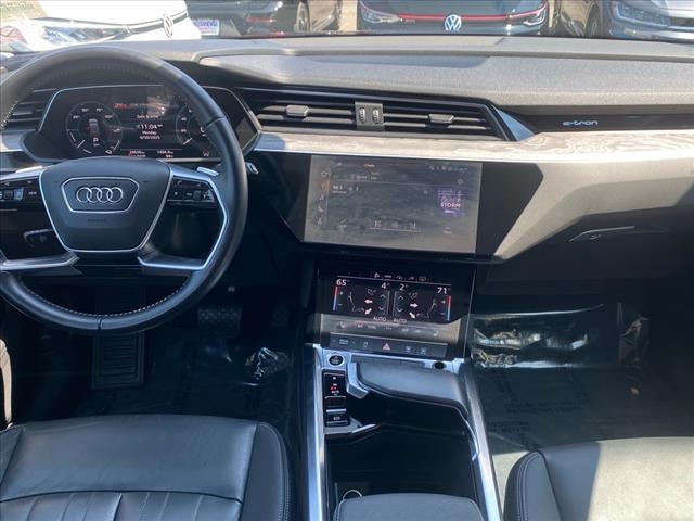 used 2021 Audi e-tron car, priced at $24,200