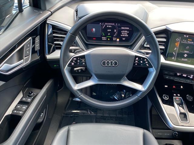 used 2024 Audi Q4 e-tron car, priced at $31,500