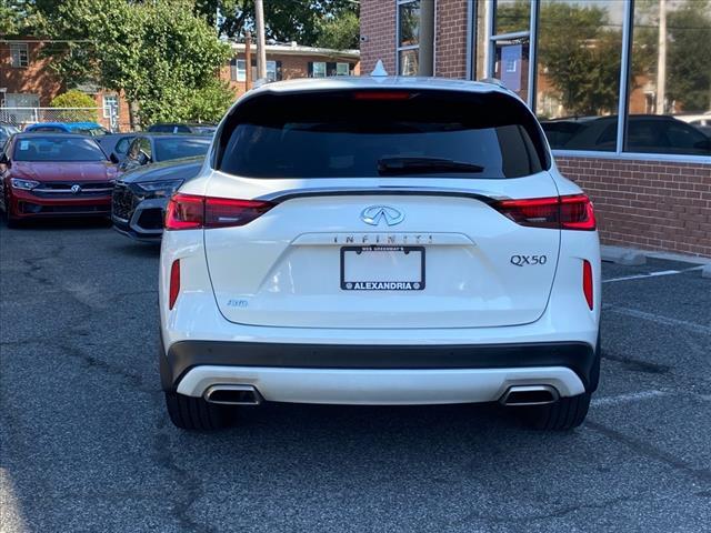 used 2021 INFINITI QX50 car, priced at $26,800