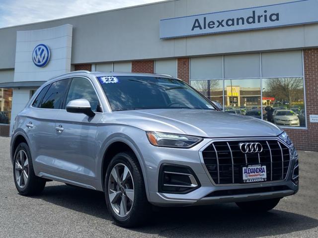 used 2022 Audi Q5 car, priced at $27,400