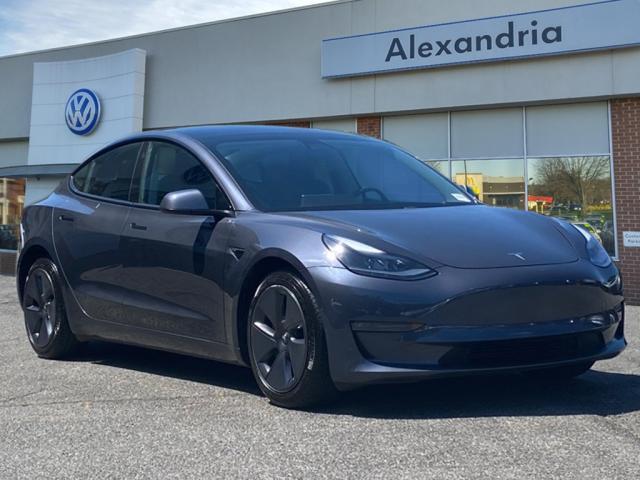 used 2021 Tesla Model 3 car, priced at $27,700