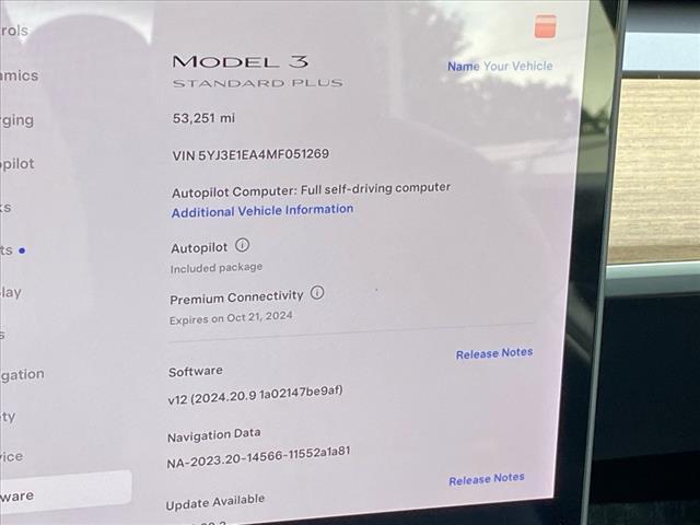 used 2021 Tesla Model 3 car, priced at $22,500